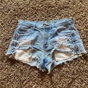 American Eagle Vintage High Rise Festival short